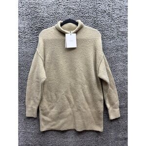 NWT Dissh Brooklyn Oat High Neck Knitted Pullover Jumper Womens Size XS